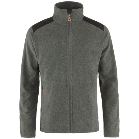 Sudadera funcional de hombre Fjällräven Sten Fleece M gris oscuro Dark Grey