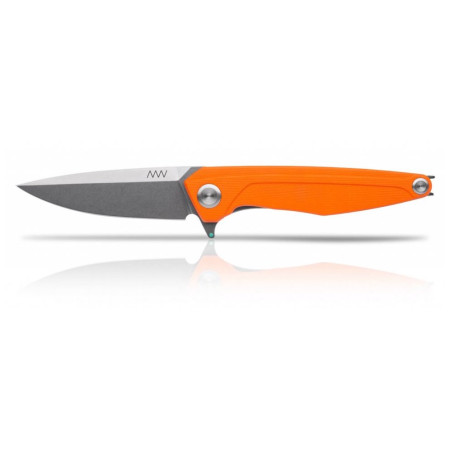 Cuchillo Acta non verba Nůž Z300 - Liner, Plain naranja Orange