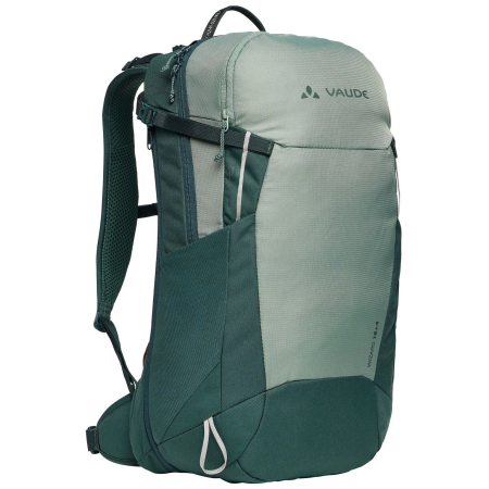 Mochila de senderismo pequeña Vaude Wizard 18+4 verde claro/verde oscuro agave