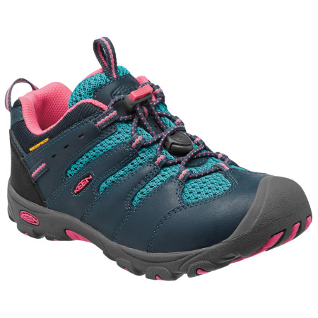 Calzado para niños Keen Koven Low WP JR azul MidnightNavy/CapriBreeze