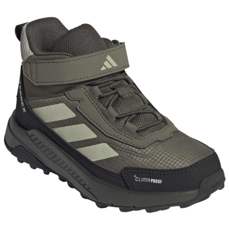 Calzado para niños Adidas Terrex Anylander Mid Climaproof Green
