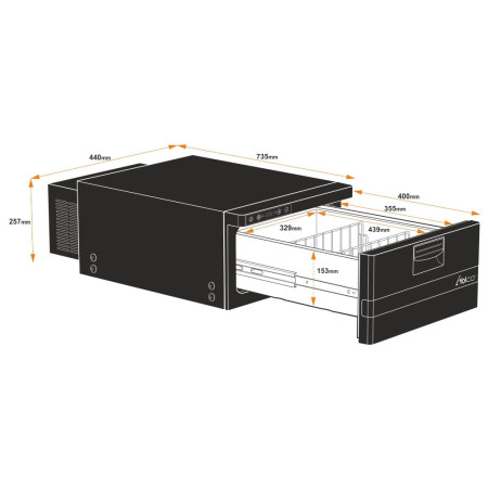 Caja de refrigeración Yolco CB30A