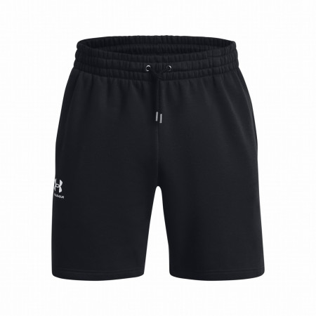 Pantalones cortos de hombre Under Armour Icon Fleece Short negro Black/White