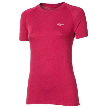 Camiseta funcional de mujer Progress E NKRZ 28OA rojo Burgundy