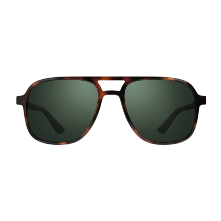 Gafas de sol Vallon Howlin' - Non-polarized verde/marrón Dark Tortoise