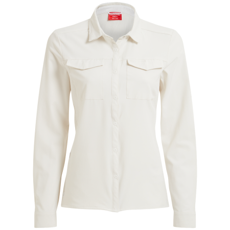 Camisa Craghoppers NosiLife Pro Long Sleeved Shirt III blanco Sea Salt