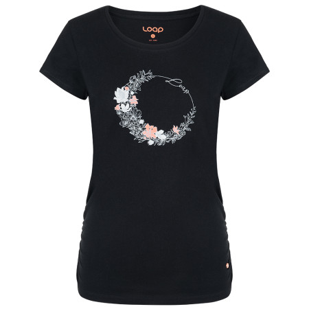 Camiseta de mujer Loap Beatris negro TapShoe/Gray