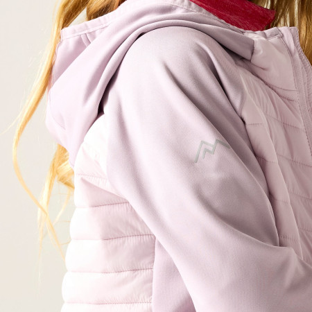 Chaqueta para niños Regatta Junior Andreson Hybrid PowLilPinHze