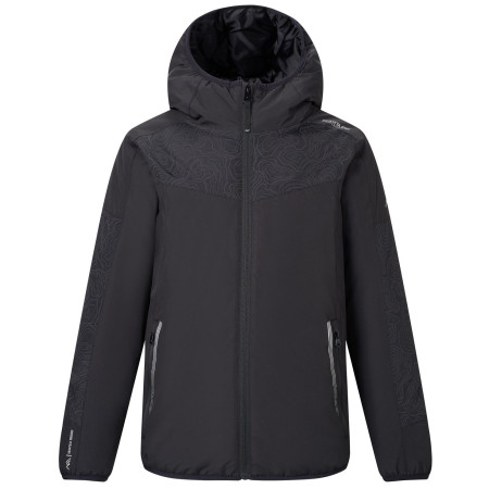 Chaqueta de invierno para niños Regatta Illuma Reflective Jacket Black negro Black