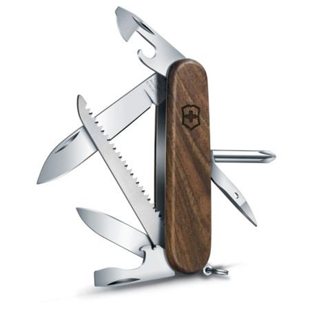 Navaja Victorinox Hiker Wood marrón