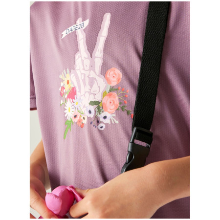Camiseta para niños Dare 2b Amusing Tee Dusky Orchid
