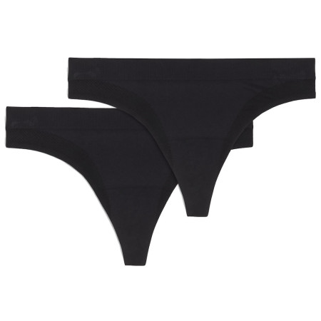 Bragas de mujer Puma 3D Knit Sport Strings 2P negro black