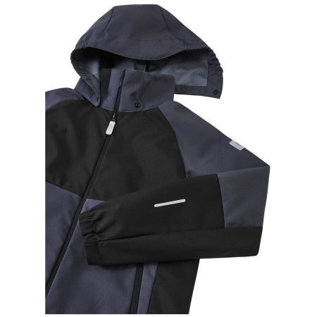 Chaqueta softshell para niños Reima Verraton Soft black