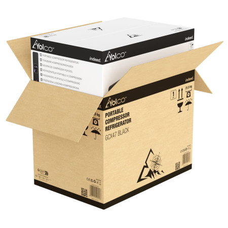 Nevera compresor Yolco GCX47