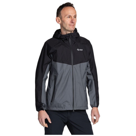 Chaqueta de hombre Kilpi Hurricane-M negro/gris black