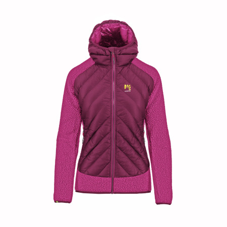 Chaqueta de invierno para mujer Karpos Marmarole W Tech Jacket rosa Raspberry R/Cabaret