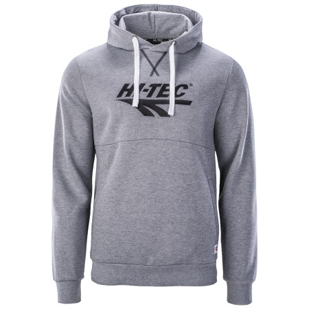 Sudadera de hombre Hi-Tec Hantis II negro/gris Grey Melange
