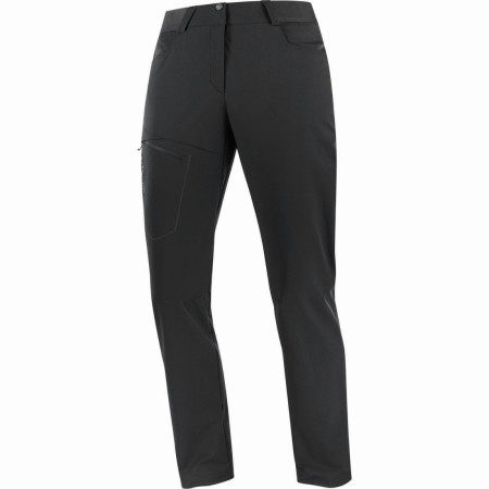 Pantalones de mujer Salomon Wayfarer Warm Pant W negro deep black