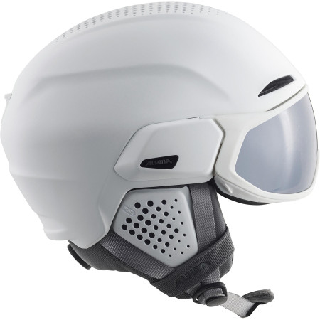 Casco de esquí Alpina Alto Q Lite blanco bílá