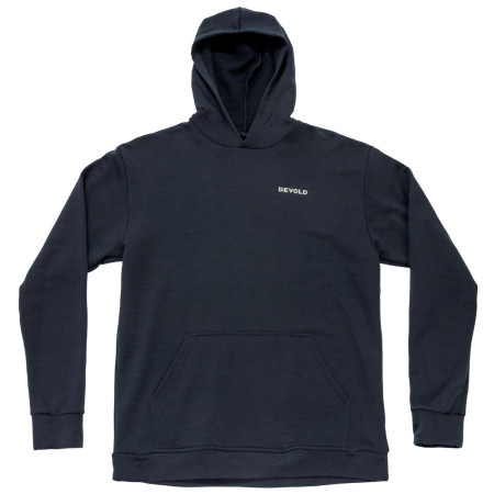 Sudadera de hombre Devold Everyday Hoodie Man negro INK