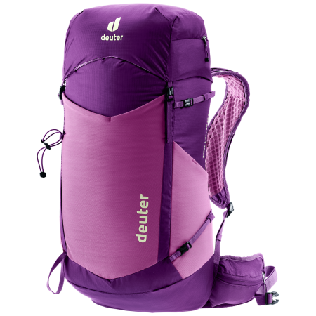 Mochila de senderismo para mujer Deuter Speed Lite Pro 28 SL rosa/violeta lotus-mystic
