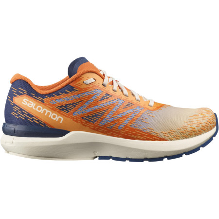 Zapatillas de carrera para hombre Salomon Sonic 5 Balance azul/naranja bleached sand