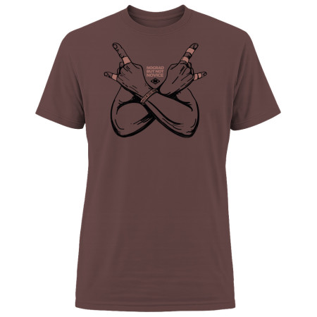 Camiseta de hombre Nograd Not Novice Special marrón Maroon