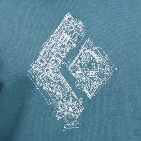 Sudadera de hombre Black Diamond M Engineered Diamond Po Hoody