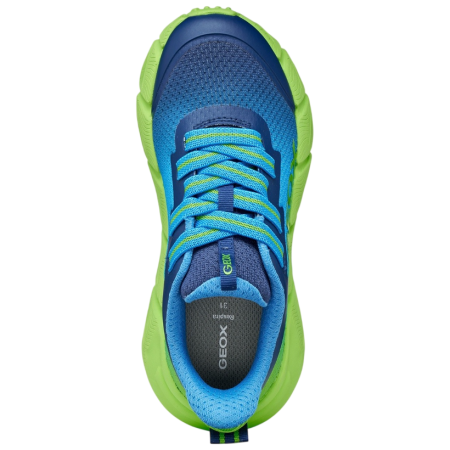 Calzado para niños Geox J Flexyper Fast Boy LT Blue/Lime