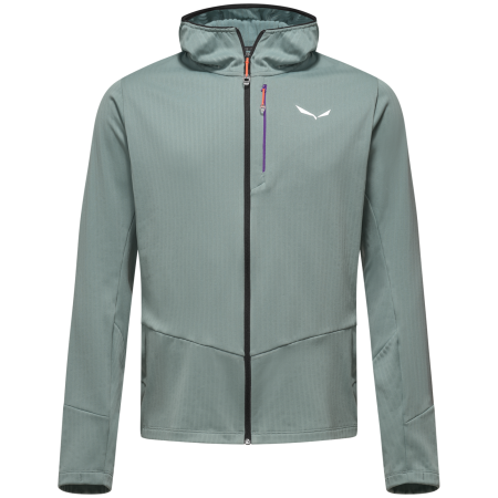 Sudadera funcional de hombre Salewa Pedroc Pl 3 Hd Jacket M azul willow