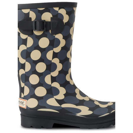 Calzado de mujer Regatta Orla Quarter Welly gris FrlFlwrMon