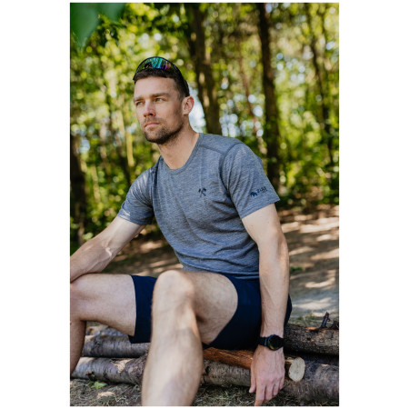 Camiseta de hombre Zulu Merino Timber 160 Short Comfy