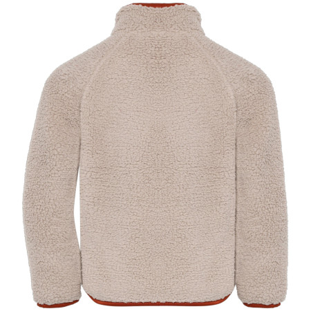 Sudadera para niños Didriksons Gibbs Kids Fullzip 2 Beach Beige/Rust
