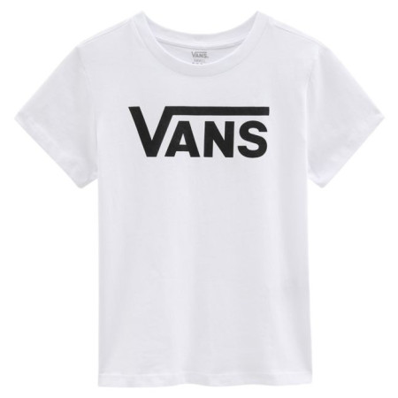 Camiseta de mujer Vans Wm Flying V Crew Tee blanco White