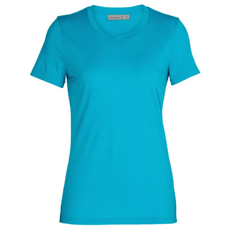 Camiseta de mujer Icebreaker Tech Lite II SS Tee 2021 azul ArcticTeal