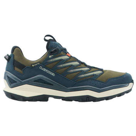 Calzado de senderismo para hombre Lowa Maddox Pro Gtx Lo azul/verde navy/olive