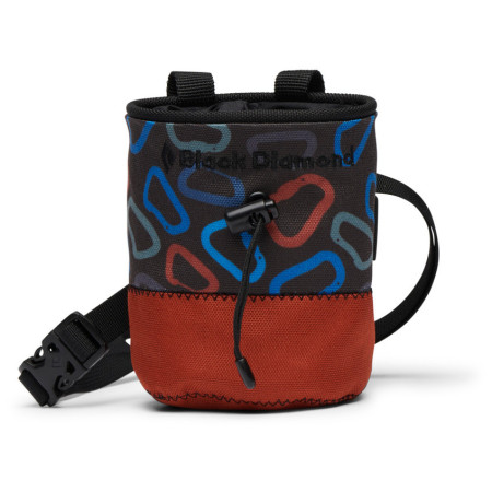 Saco de magnesio Black Diamond Kids Mojo Chalk Bag marrón Burnt Sienna (6044)