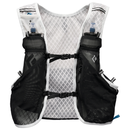 Chaleco de carrera Black Diamond Distance 6 Hydration Vest gris/negro Alloy