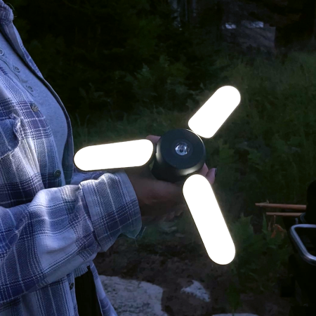 Lámpara GoSun Shine 3en1 linterna y fuente de energía