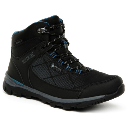 Calzado de mujer Regatta Lady Highton STR Mid negro Black/Seablu