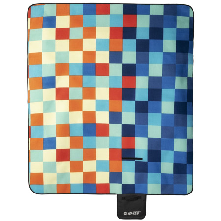 Manta de picnic Hi-Tec Battani azul/verde Multicolor Squares