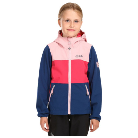 Chaqueta para niños Kilpi Ravia-J rosa/azul PNK