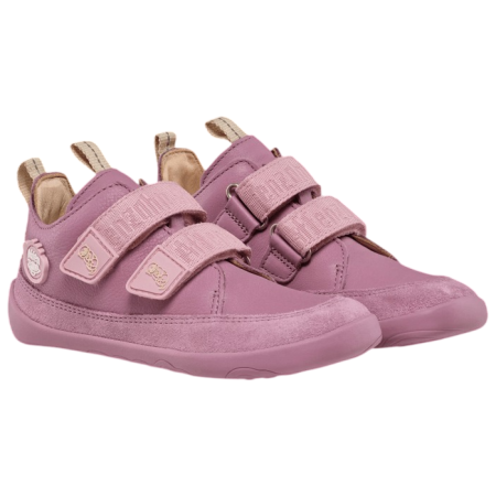 Calzado para niños Affenzahn Sneaker Leather Buddy rosa Otter