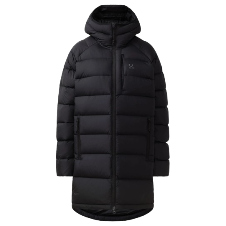 Abrigo de mujer Haglöfs Rosson Down negro True Black
