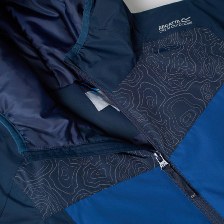 Chaqueta de invierno para niños Regatta Illuma Reflective Jacket Navy/Aviator Blue
