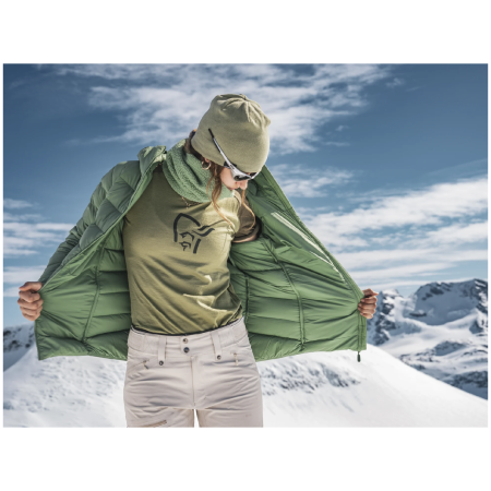 Chaqueta de plumón para mujer Norrona femund down700 Zip Hood