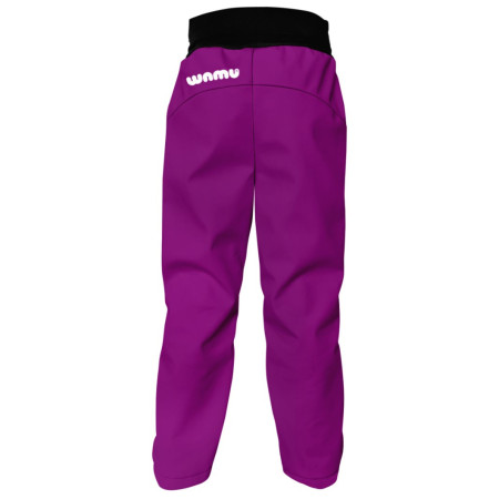 Pantalones softshell para niños WAMU Fuchsiová