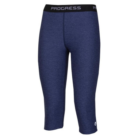 Mallas de tres cuartos para mujer Progress TR Caprice 3Q 23TZ azul TmModryMelter