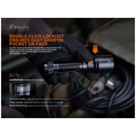 Linterna recargable Fenix C7