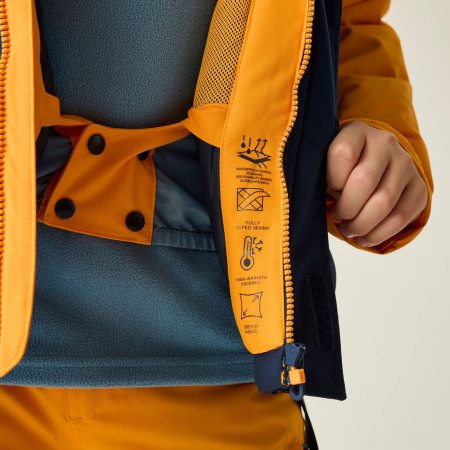Chaqueta para niños Dare 2b Send It II Jacket EltrcOrg/Nvy